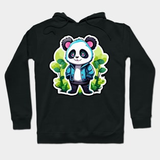 Panda Illustration Hoodie